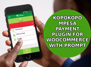 Mpesa Kopo Kopo Payment Plugin with STK push for Woocommerce by Shift GraphiX.